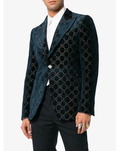 men's gucci blazer mens|Gucci blazer men's sale.